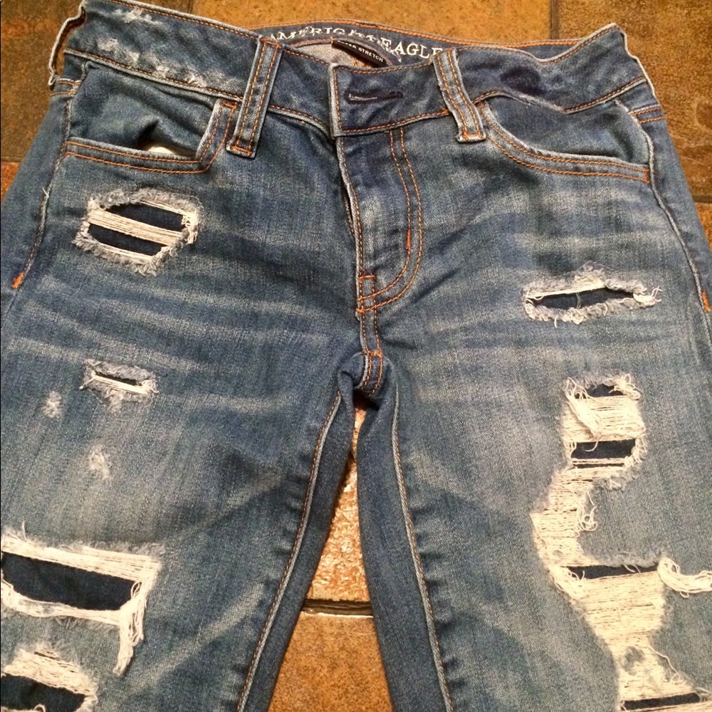 American Eagle Ripped Jegging